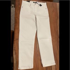NWT Banana Republic Factory High rise slim white jeans in 8/29 petite